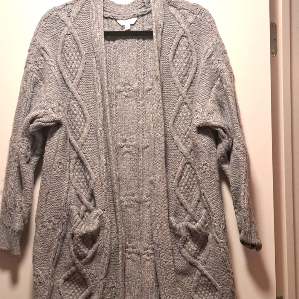 Grey Cardigan